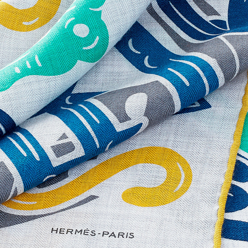 レクタングル 《ハーネスの庭》 | Hermès - エルメス-公式サイト